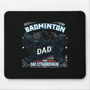 Badminton Pappa Shuttle Legend Funny Sports Design Musmatta