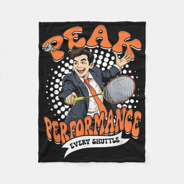 Badminton Peak Performance Every Shuttle  Fleecefilt (Framsidan)