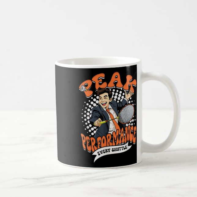 Badminton Peak Performance Every Shuttle  Kaffemugg (Höger)