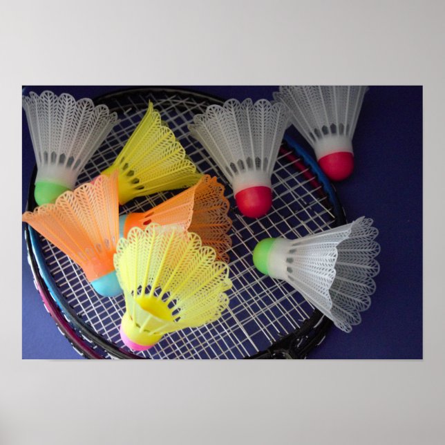 Badminton Photo Poster (Framsidan)
