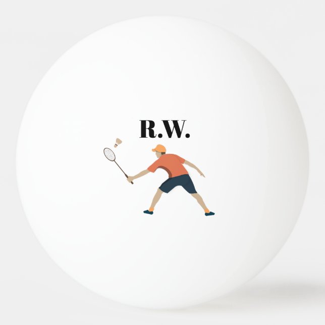Badminton Pingisboll (Framsidan)