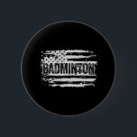 Badminton Player Gift Knapp<br><div class="desc">Badminton Player Gift</div>