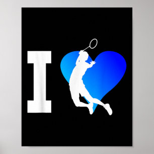 Badminton Player Manar Shuttle Square Women Poster