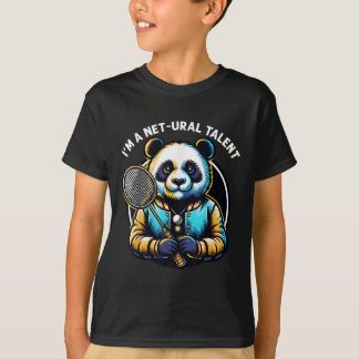 Badminton Player Pun Shuttle Netural Talent Badmin T Shirt
