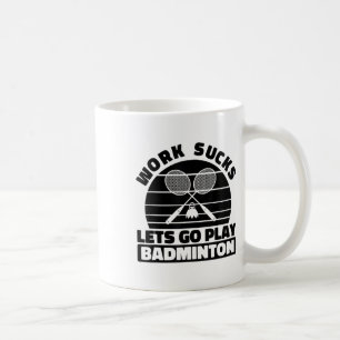 Badminton Player Racket - Team Court Racquet Shutt Kaffemugg