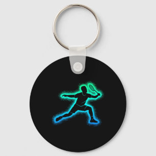 Badminton Player Shuttle Manar Kids Badminton Boys Nyckelring