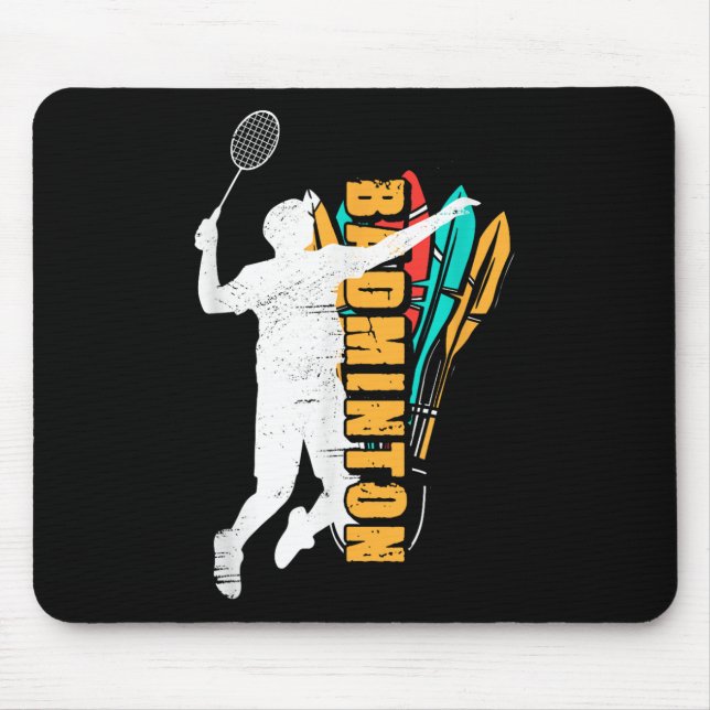 Badminton Player _ Shuttle Racket _ Badminton Musmatta (Framsidan)