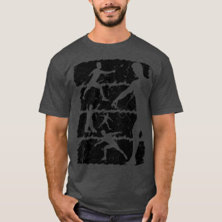 Badminton Player ShuttleBadminton Racket T Shirt