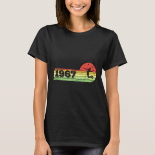 Badminton-player Vintage 1967 Birthday Shuttle Bad T Shirt