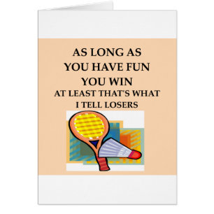 BADMINTON.png Hälsningskort
