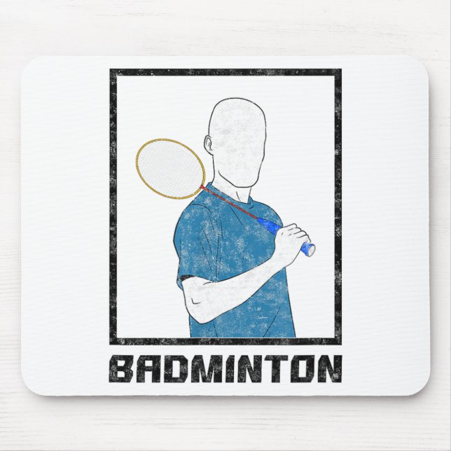 Badminton Pojke Racketsport Man Slag  Musmatta (Framsidan)