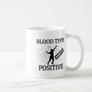 Badminton Positiv Shuttle Bana Spel Sport Badmin Kaffemugg