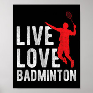 Badminton poster