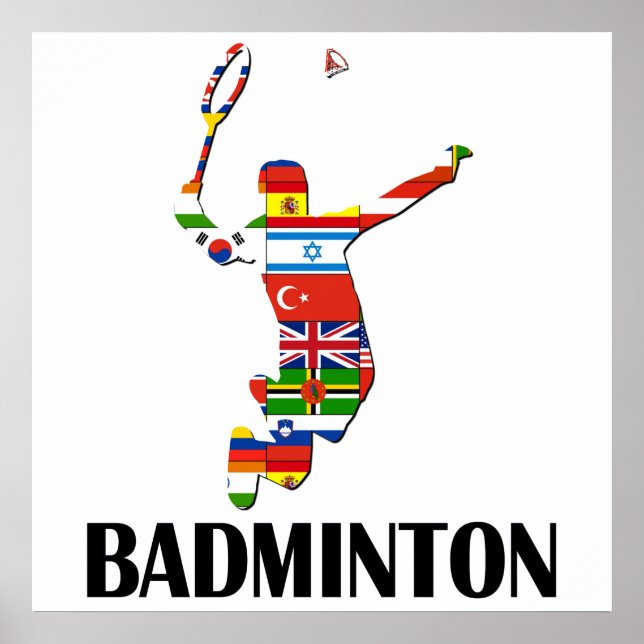 Badminton Poster (Framsidan)