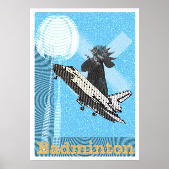 Badminton Poster (Framsidan)
