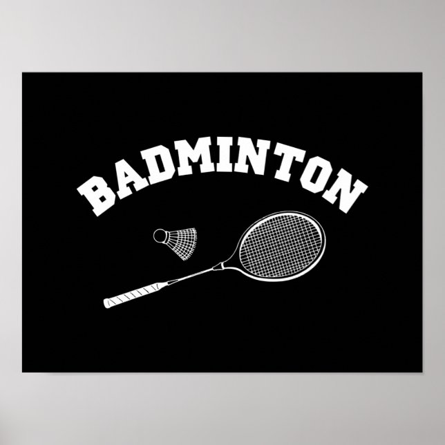 Badminton Poster (Framsidan)