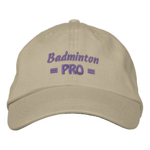 Badminton PRO-lock Broderad Keps