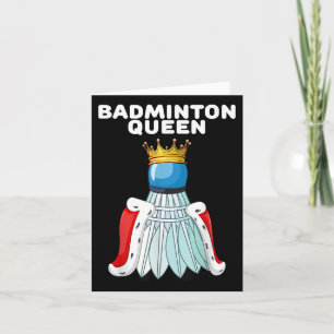 Badminton Queen _ Womens Badminton Shirt _ Girls B Kort