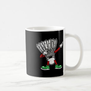 Badminton Racket Dabbing Shuttle Player Badminton Kaffemugg