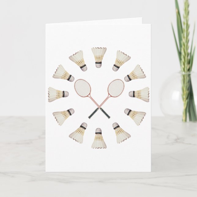 Badminton-racket Kort (Framsida)