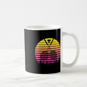 Badminton Racket Shuttle Roligt Sports Player Coac Kaffemugg