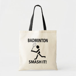 Badminton Racket Smash It Sports Player Badminton Tygkasse