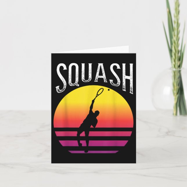 Badminton, Racket Squash Court Boll Kort (Framsida)
