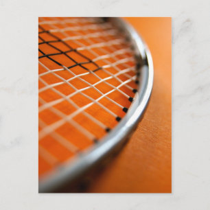 Badminton Racket Vykort