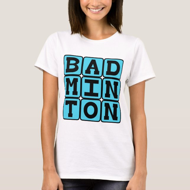 Badminton, Racketsport T-shirt (Framsida)