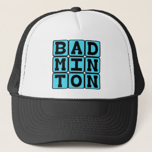 Badminton, Racketsport Truckerkeps