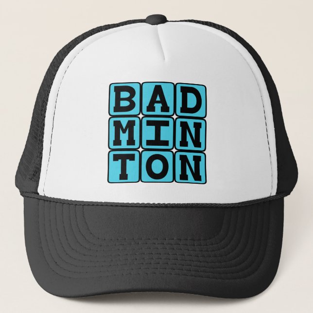 Badminton, Racketsport Truckerkeps (Framsida)