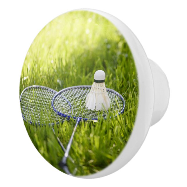 Badminton redo att gå knopp (Höger)