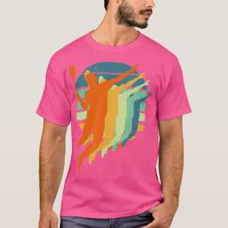 Badminton Retro Vintage Sportfantasts Badminton Pl T Shirt