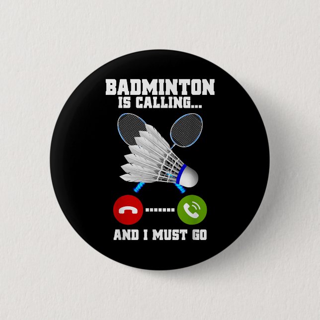 Badminton ringer och jag måste gå tillbaka till Ba Knapp (Framsida)