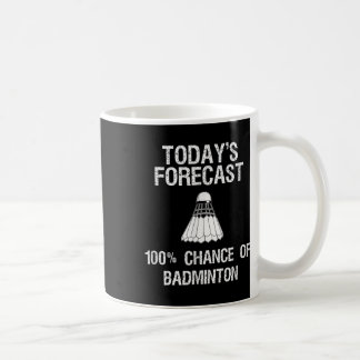 Badminton - Roligt Dagens Prognos Kaffemugg