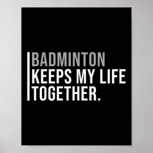 Badminton ropar nedgång acceptera kul att säga poster