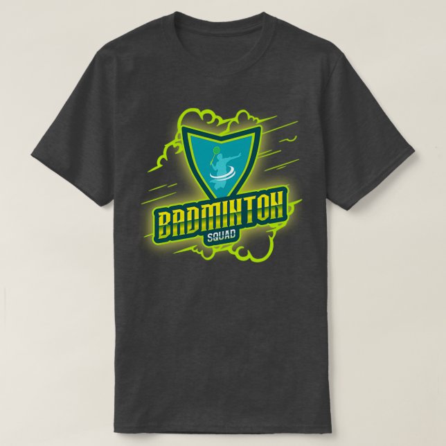 Badminton s Badminton Squad T T Shirt (Design framsida)