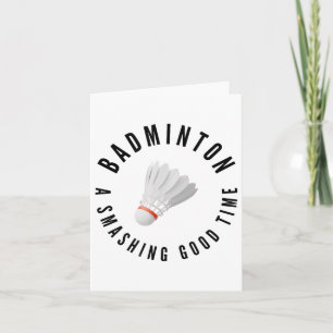 Badminton_ Sblinkande Bra Time, Badminton Shuttle Kort