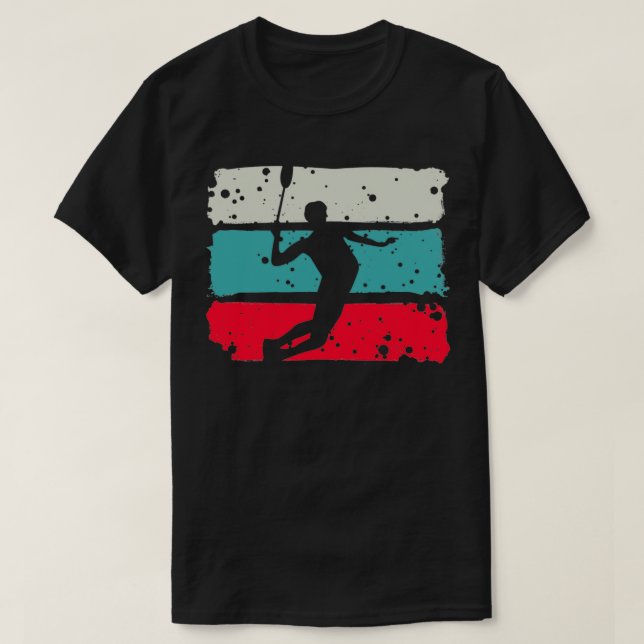 Badminton Schmetterball 1 T Shirt (Design framsida)