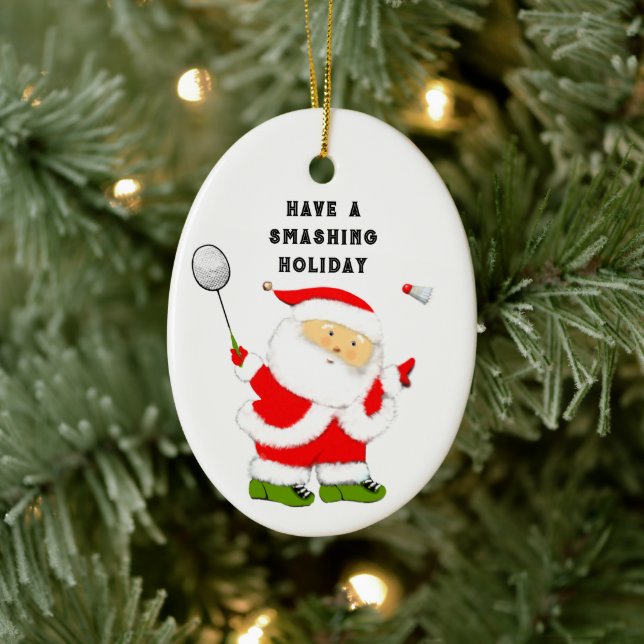 Badminton Semesterpresent Julgransprydnad Keramik (Träd)