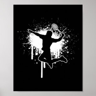 Badminton Shuttle Badminton Players Manar Women Poster