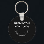 Badminton Shuttle Court Racket Sport känner Bra Nyckelring<br><div class="desc">Badminton Shuttle Court Racket Sport känner Bra</div>