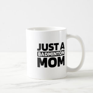 Badminton Shuttle - Court Racquet bara a Badminton Kaffemugg