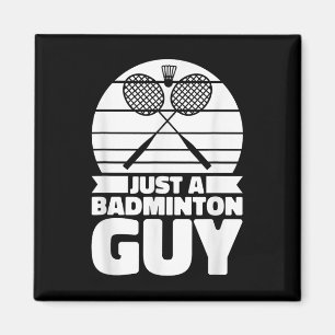 Badminton Shuttle Court Racquet - bara en Badminto Magnet