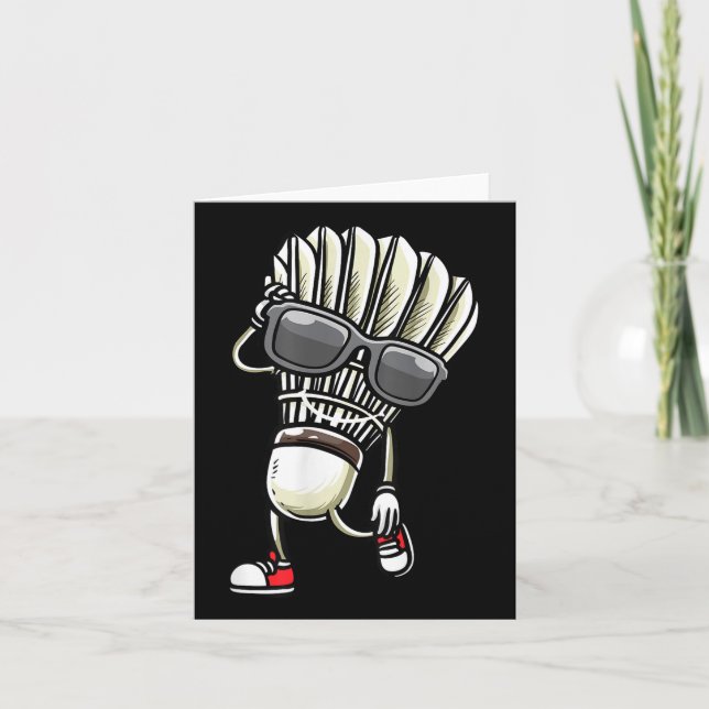 Badminton Shuttle Dancing  Kort (Framsida)