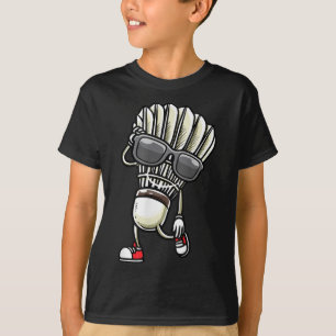 Badminton Shuttle Dansar T Shirt