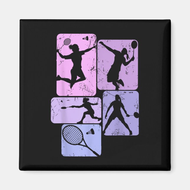 Badminton Shuttle for Women Girls Children Magnet (Framsidan)