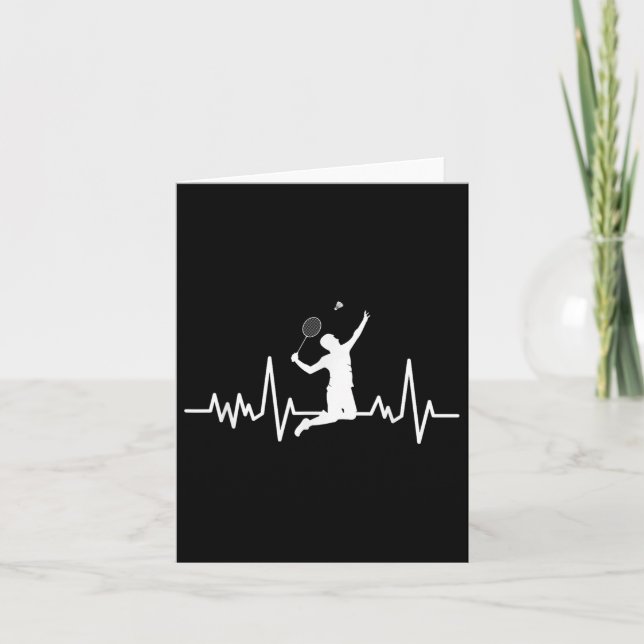 Badminton Shuttle Ord Kort (Framsida)