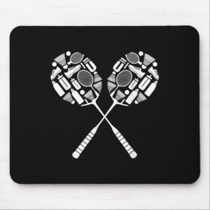 Badminton Shuttle Racket Equipment Icon Silhouette Musmatta