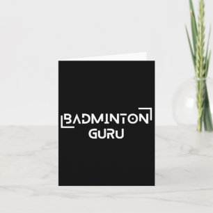 Badminton Shuttle Racket Sport Mästare Strategi Kort